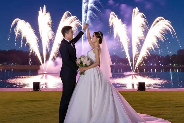 婚礼烟花案例3